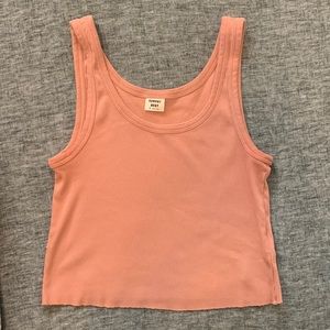 Sunday Best - Carey Cropped Tank - Color Blush - (small)